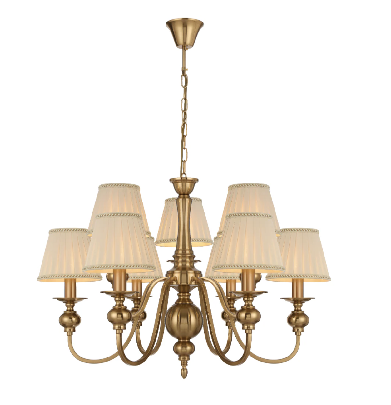 Siedel 9LT Copper Pendant (with Shades) 6+3 design