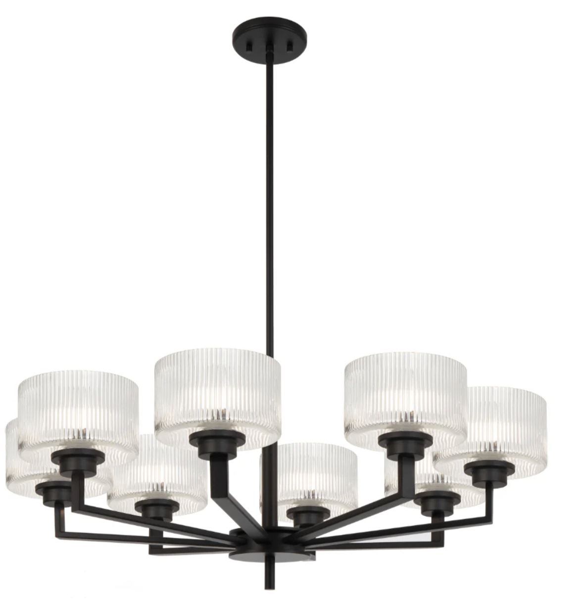 Moreno II 8LT Pendant - Black E14