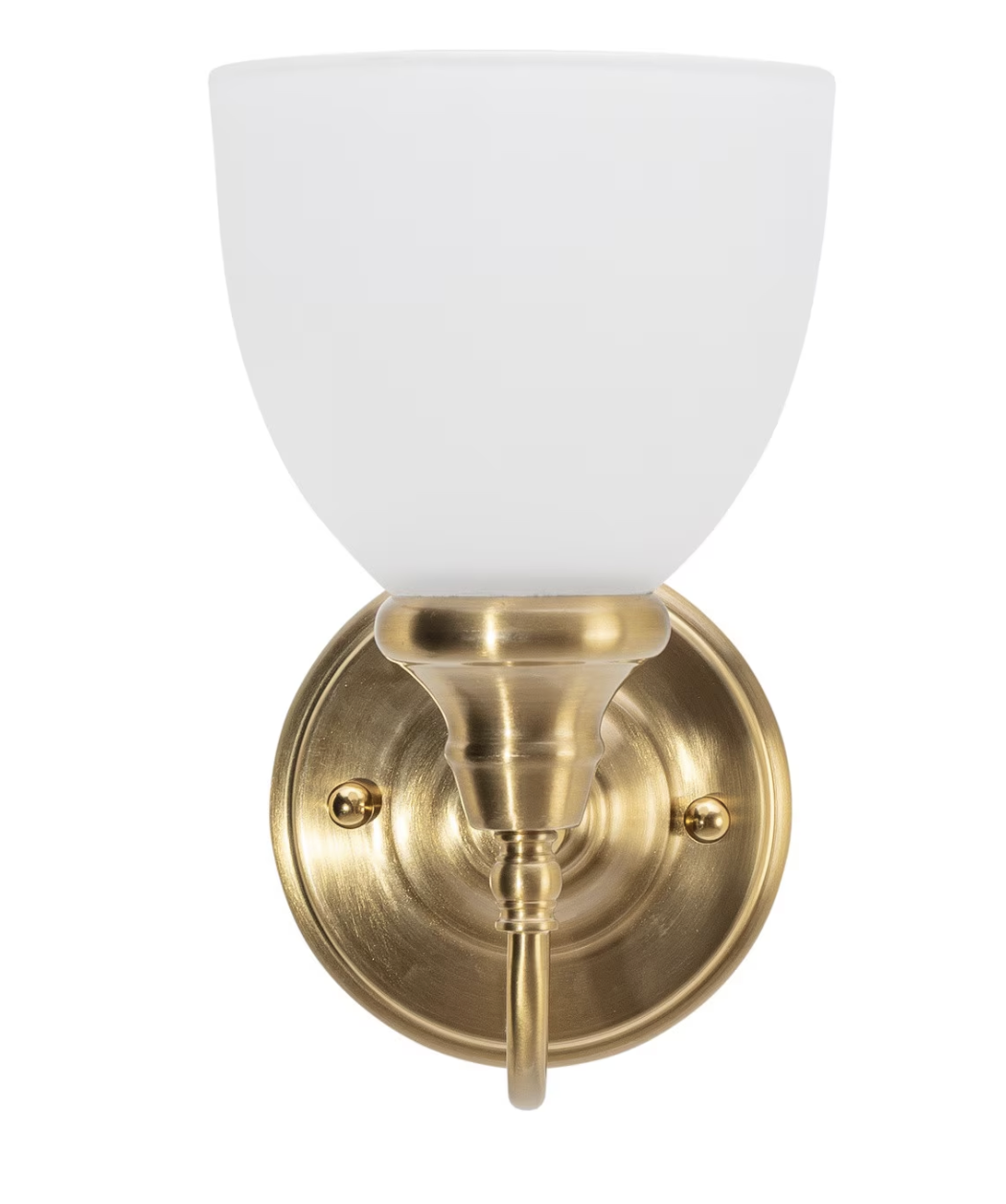 Benson 1 Light Wall Light - Satin Brass 1001582 - front