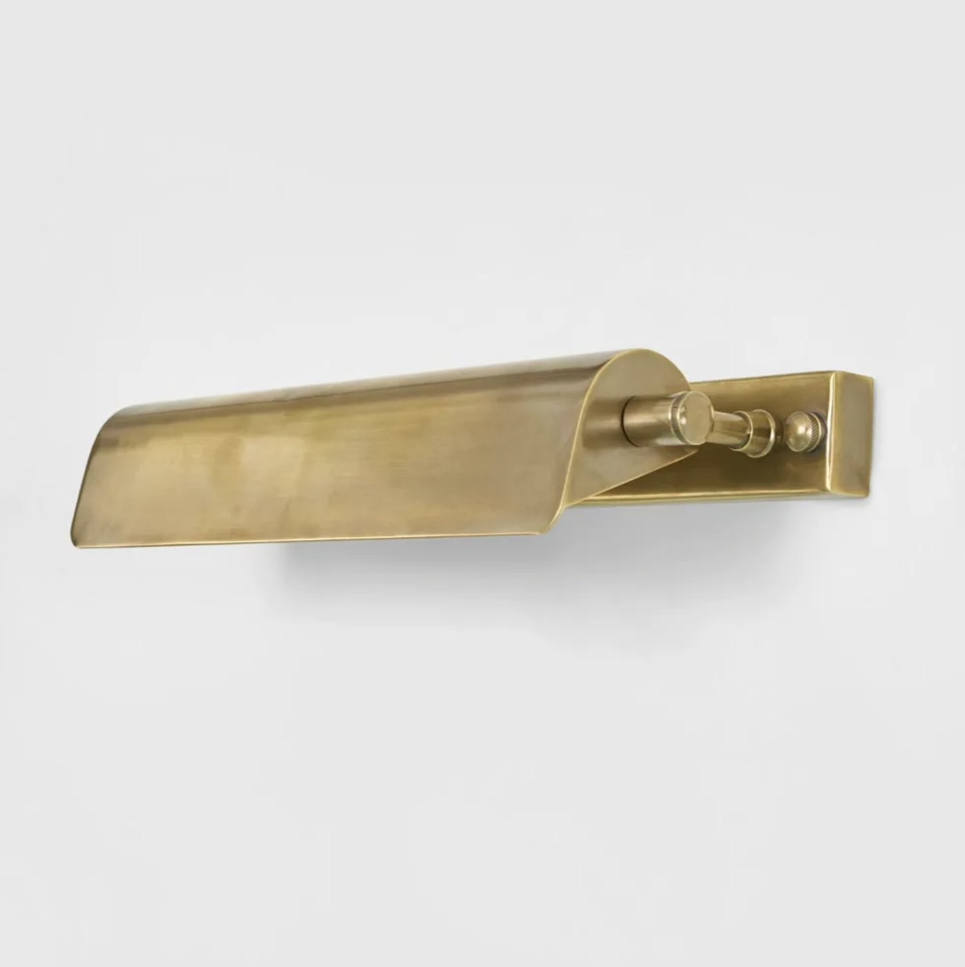 Bradman Ant Brass 2LT Wall / Picture Light - off
