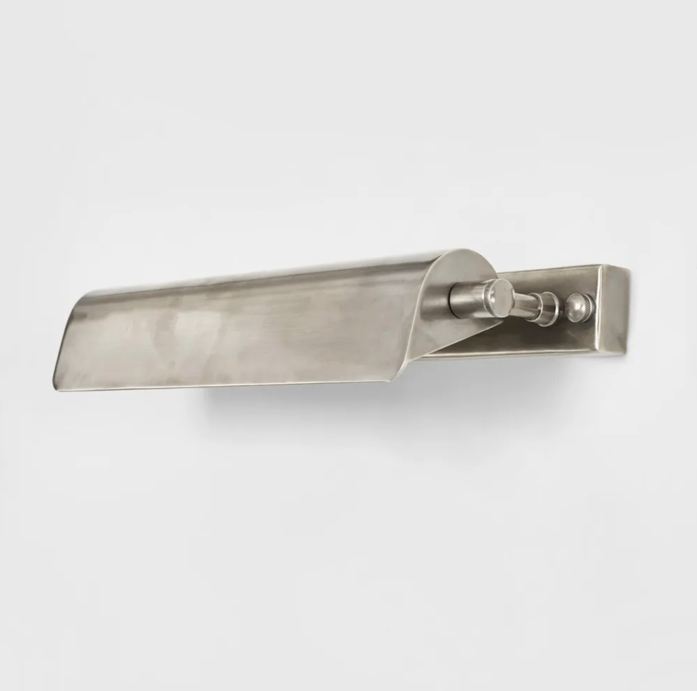 Bradman Ant Silver 2LT Wall / Picture Light - off