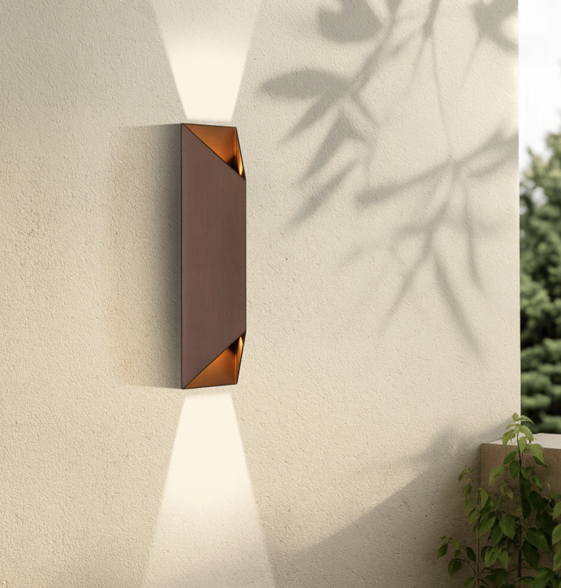 Chaska Copper Interior Wall Light CHASKA WB-CP - lifestyle