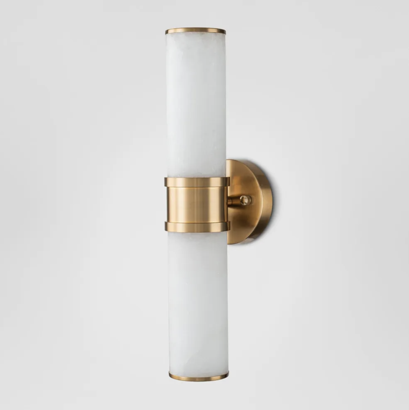 Herman Brass Double Interior Wall Light ELS1116382 - off