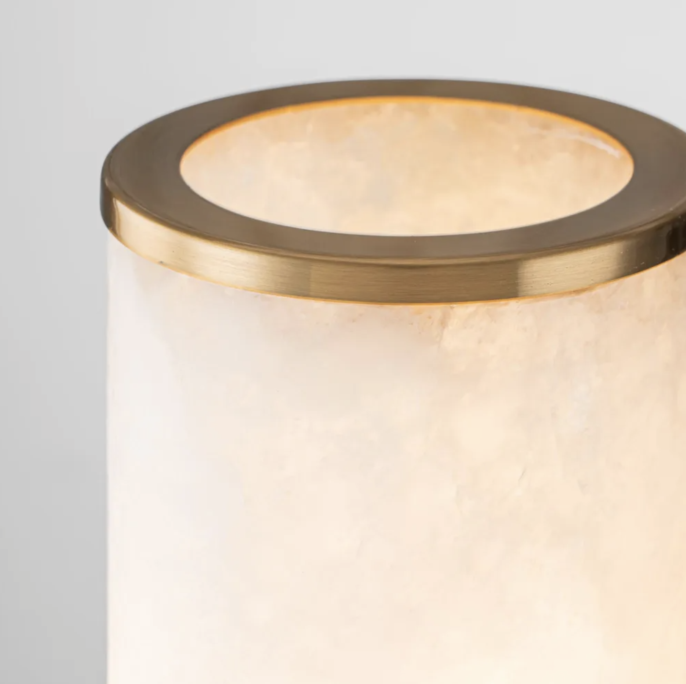 Herman Brass Double Interior Wall Light ELS1116382 - top closeup