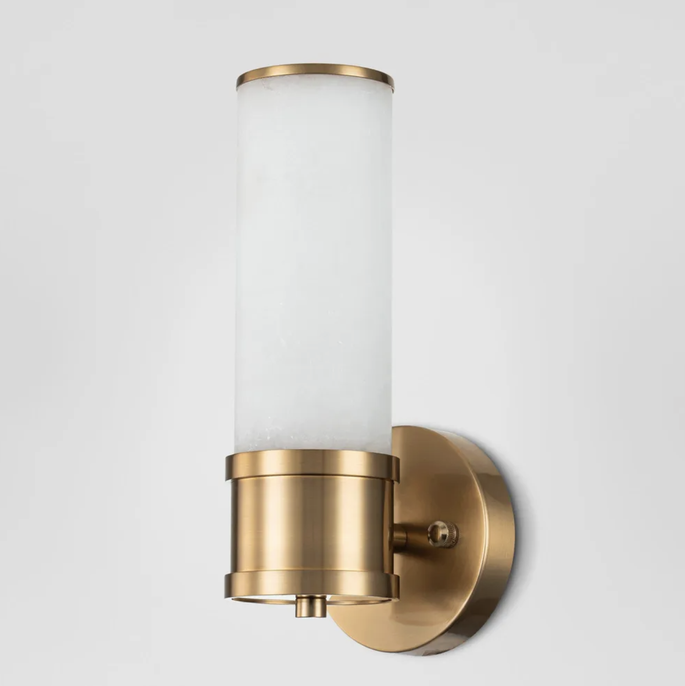 Herman Brass Single Interior Wall Light ELS1116381 - off