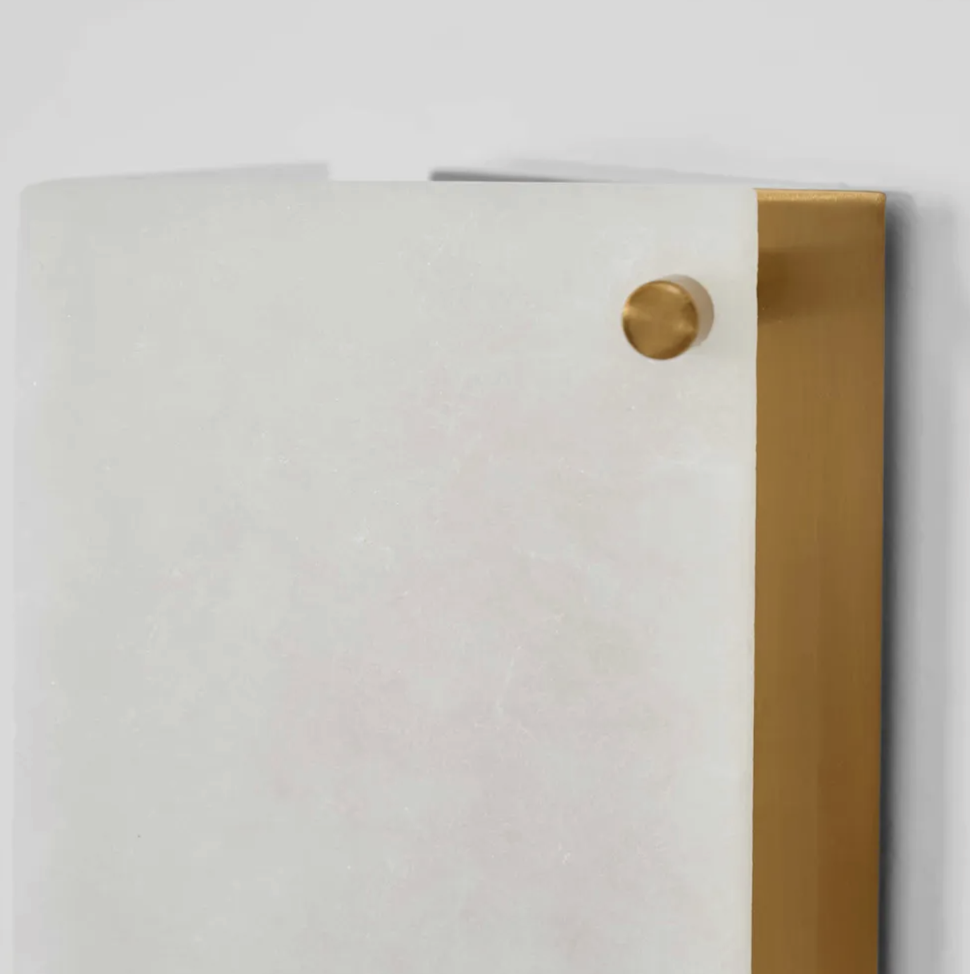 Tubular Alabaster Wall Light ELYS1116952 - close up off