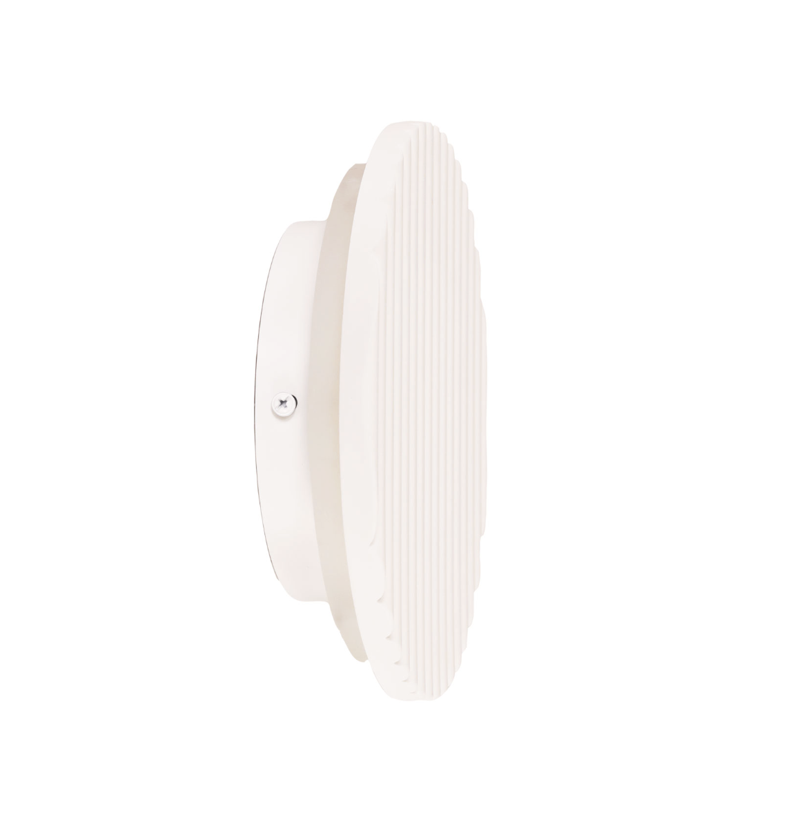 Dot.20 White Scalloped Plaster Wall Light OL53201/20SP