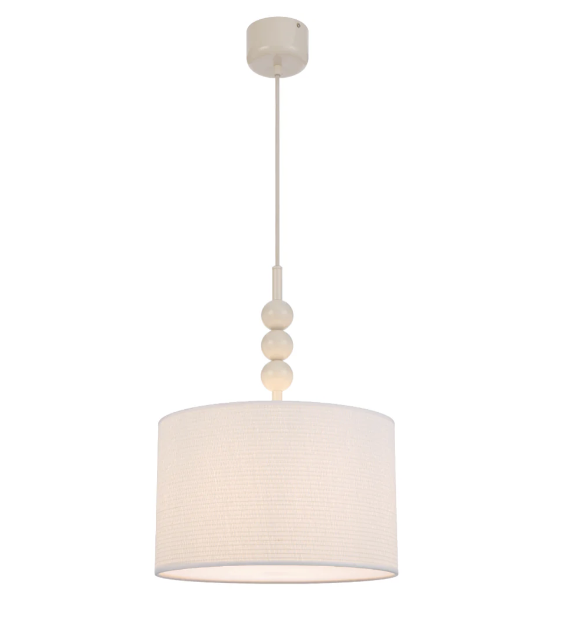 Poetix 350mm Pendant  Beige / Ivory Shade