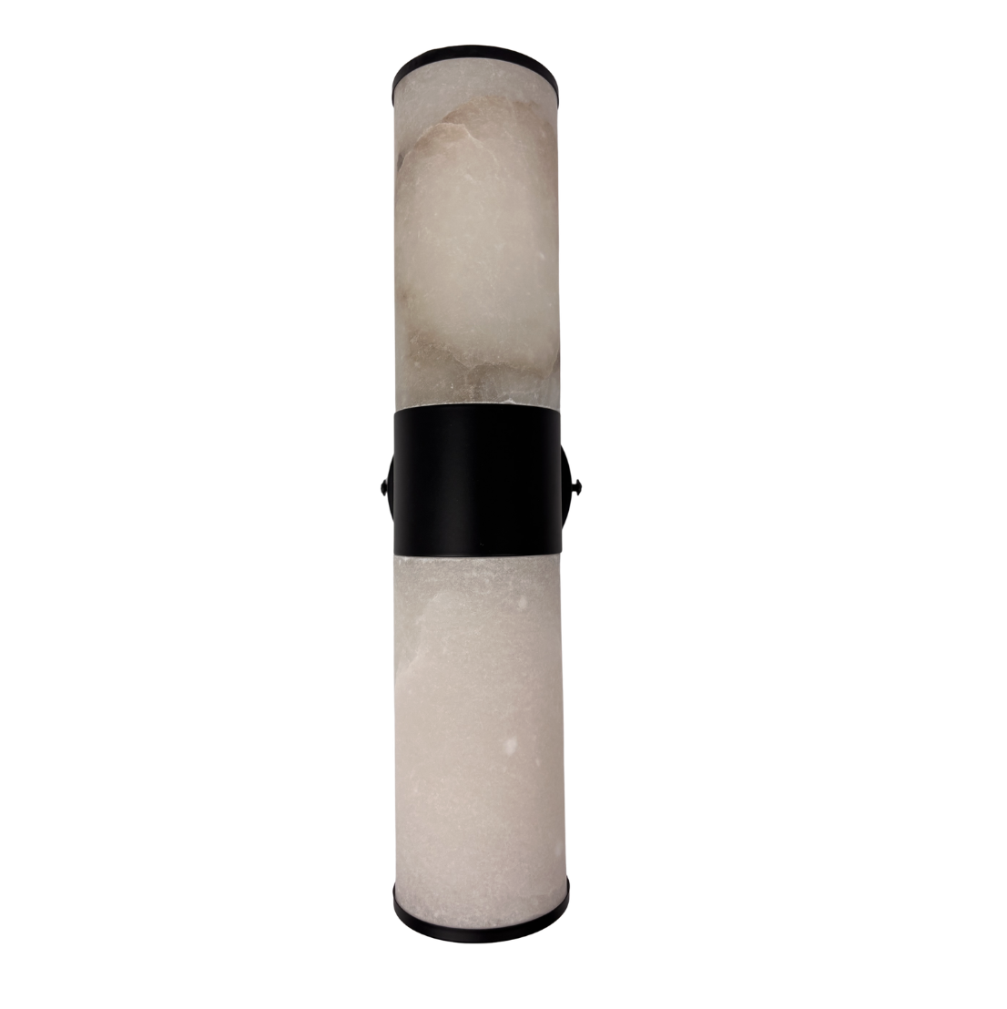 Bellano 2LT Wall Light BLK - Alabaster Stone AW-1237-BLK