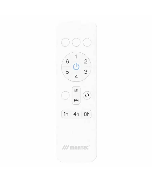 Fresno DC 52" White Smart Ceiling Fan - remote 