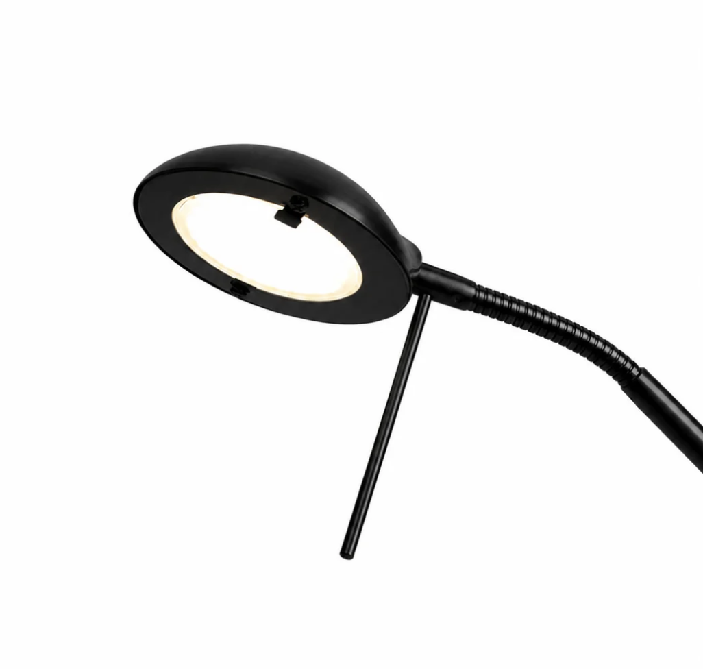 Reed Black LED Mother & Child UpLighter LL-LED-01B - closeup 