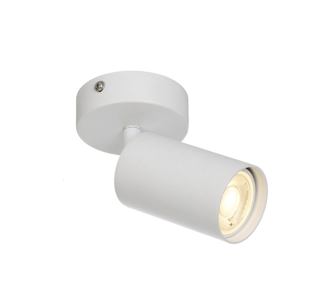 Picard White Wall Spotlights - 5 Sizes  - single
