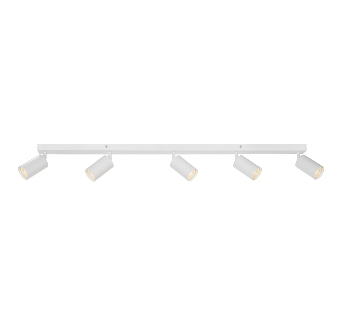 Picard White Wall Spotlights - 5 Sizes  - 5 light