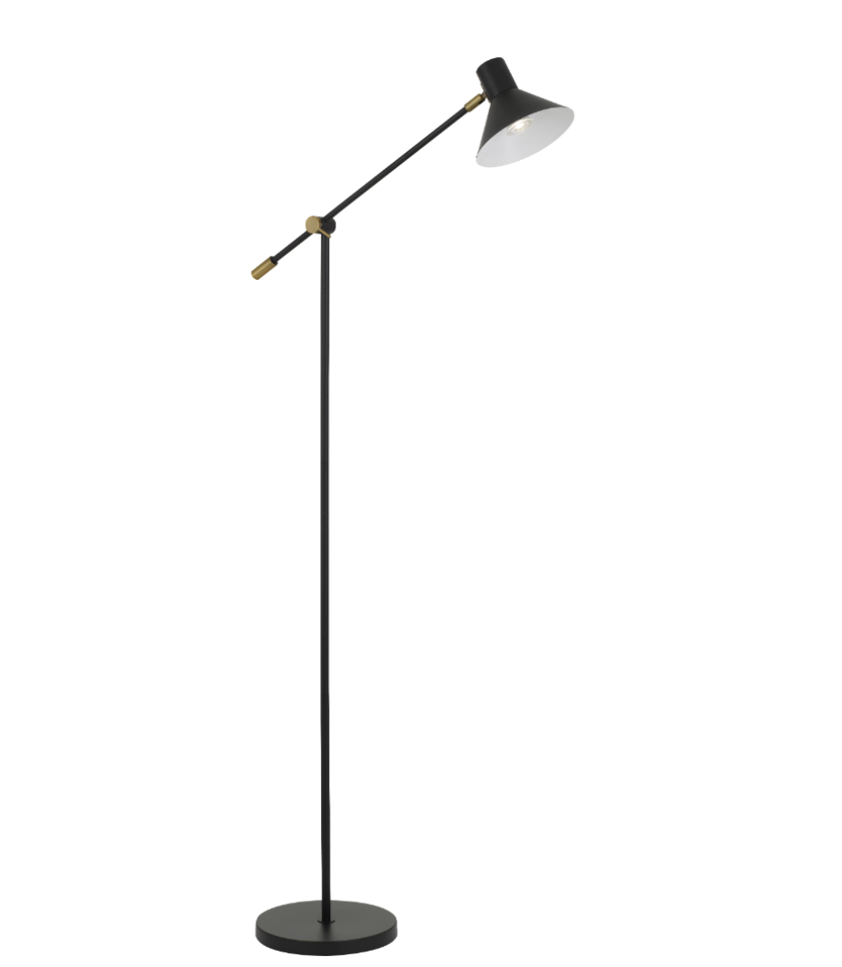 Olav Black Floor Lamp