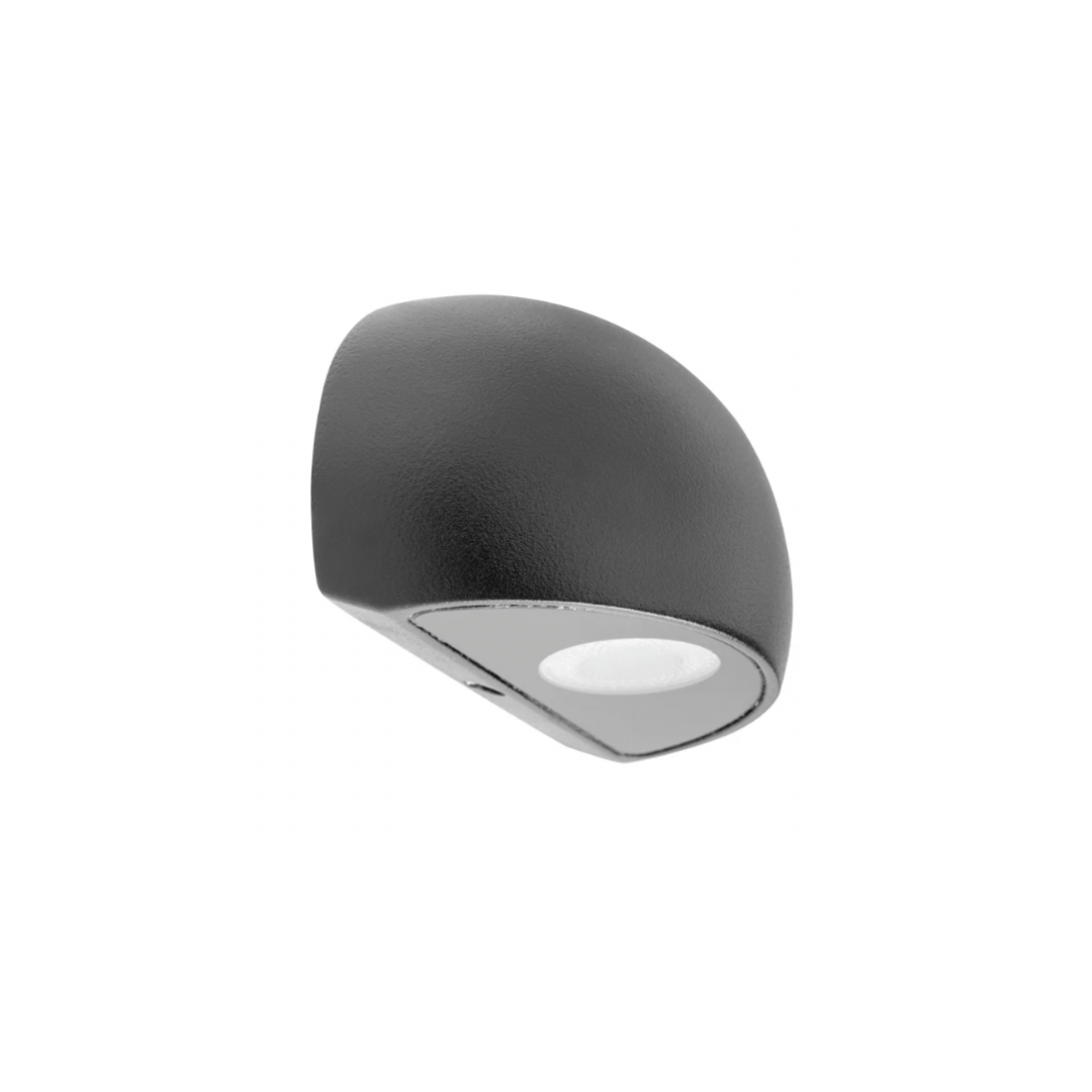 HV3286T-BLK-12V Serres Black LED Wall Light - 2