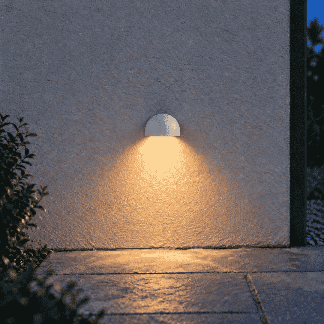 HV3286T-WHT-12V Serres White LED Wall Light - lifestyle