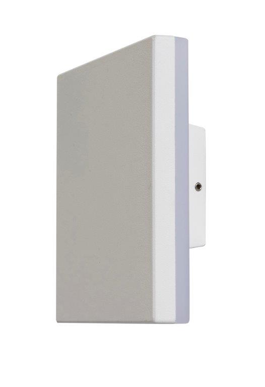 Fiorentino Shanto Square Wall Light - White - 4000K