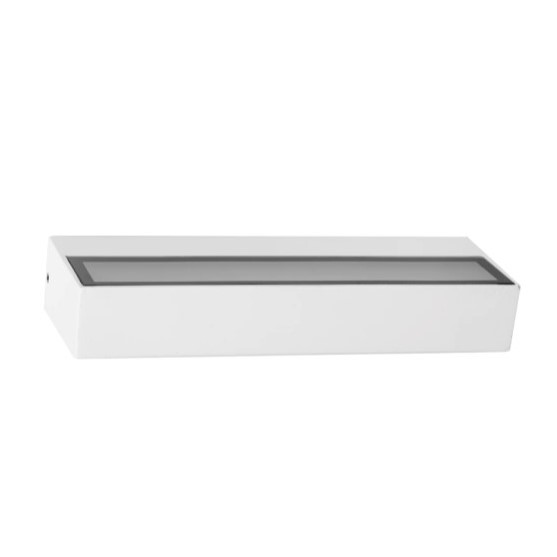 Light Club - Havit Lighting Siena Small White Down Only Front View