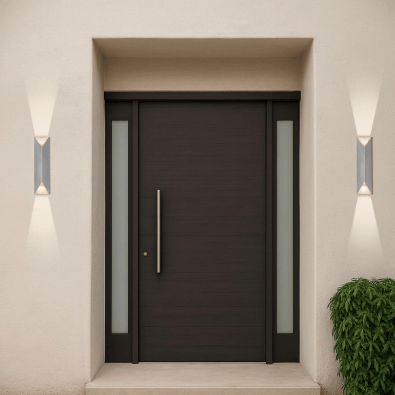 Chaska Silver Interior Wall Light CHASKA WB-SL - lifestylee