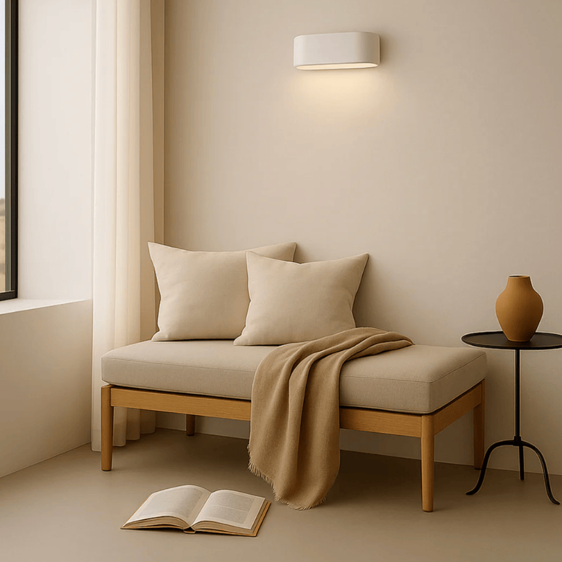 Straton Gypsum White Interior Light STRATON WB-WH - lifestyle