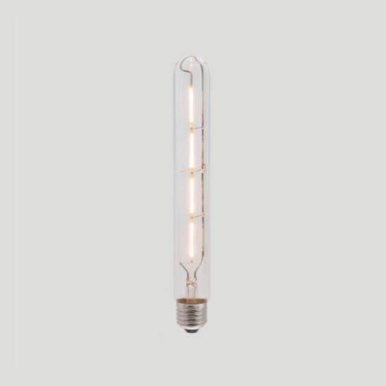 Vintage LED T10 Cylindrical 3w E27 2200K Dimmable LED Globe