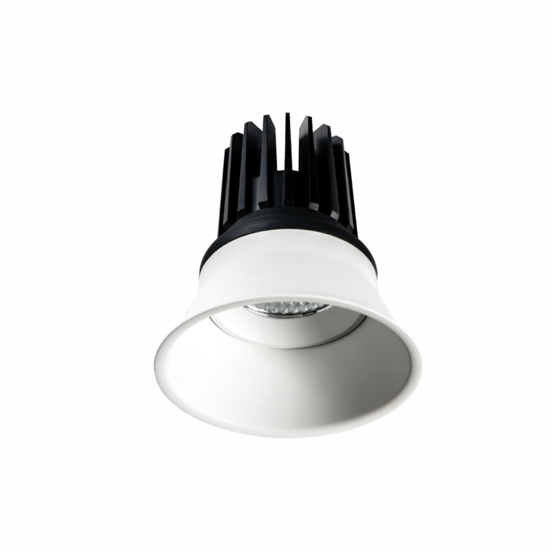 Unios Titanium G2 100mm 13watt LED Downlight - White