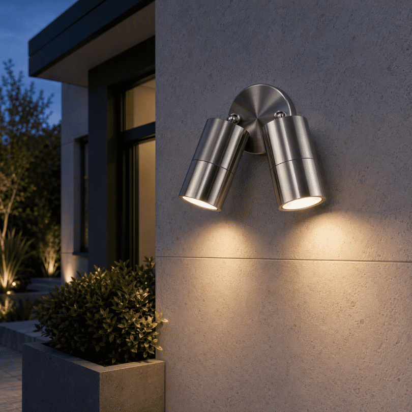 HV1387GU10T-Tit Tivah Twin Adjustable Spots Ext Light