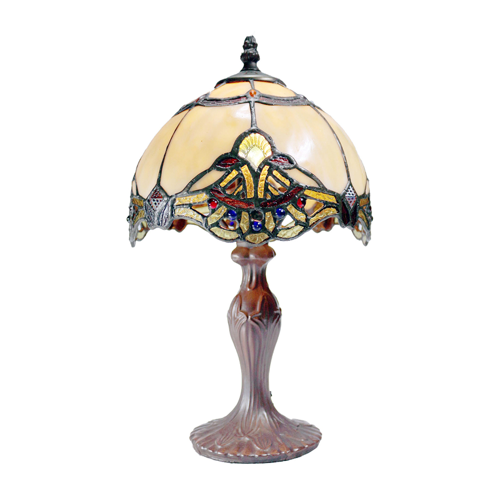 G&G Brothers TL081072B/311S Benita Beige Small Table Lamp