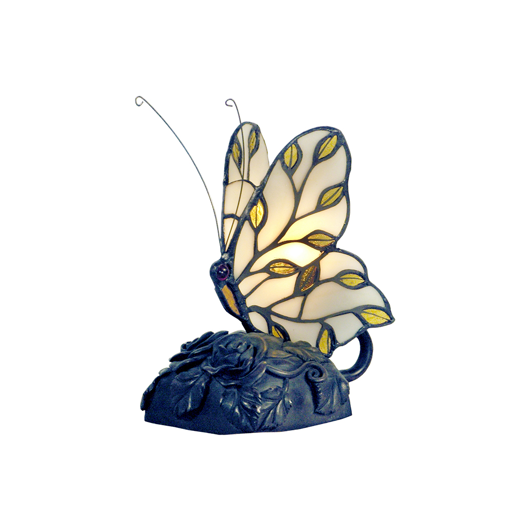 G&G Brothers TL-818/559D Beige Butterfly Lamp 