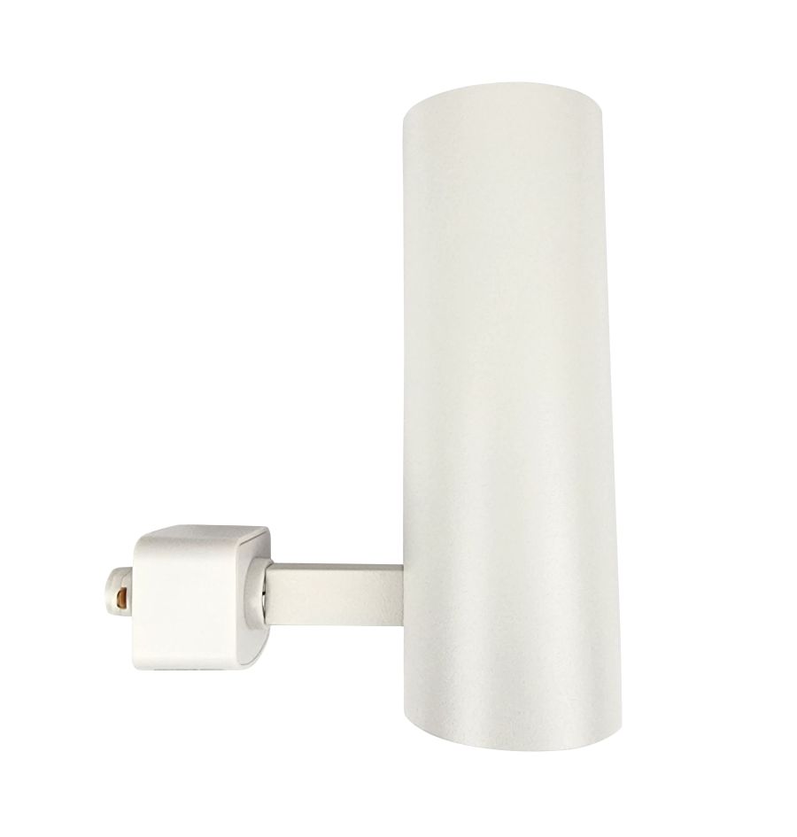 Ailia Imports Trent 1 Light White Track Spotlight - side