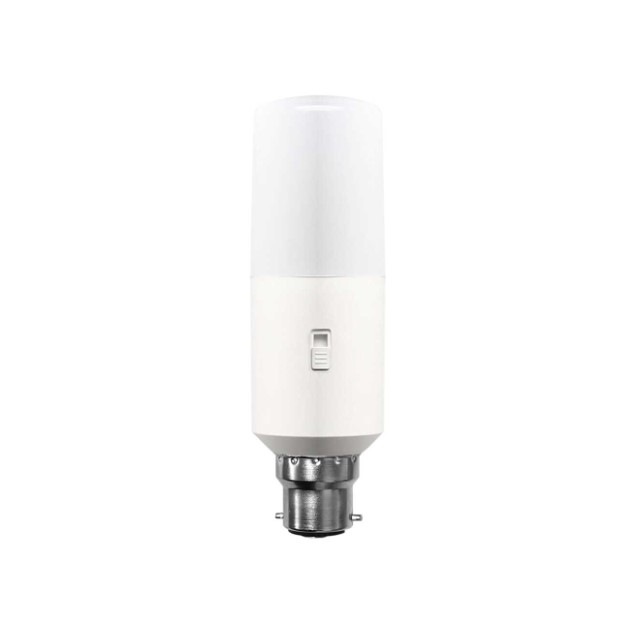 Sunny SAL 12W Tubular B22 Tri-Colour Non-Dimmable Globe