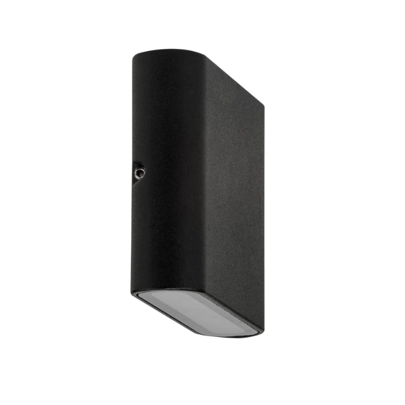 Lisse Small Up/ Down Exterior Wall Light - black