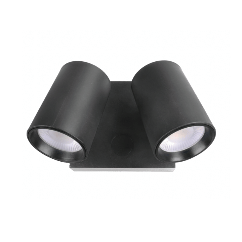 PHL4285SQ Lux Twin LED Spotlight - black