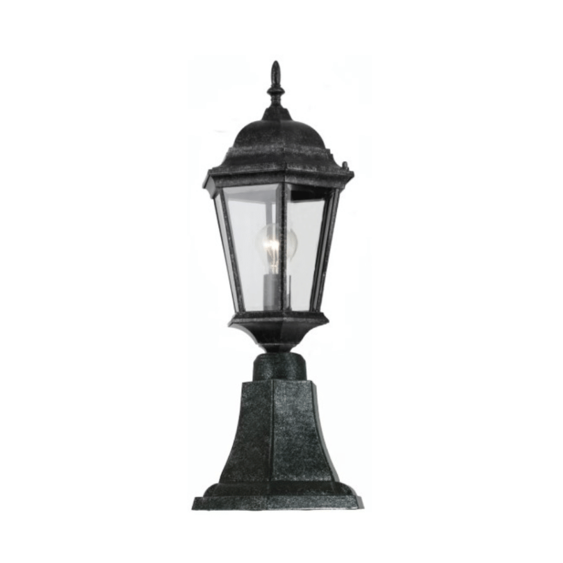 Junction Small Pillar Light Antique Black