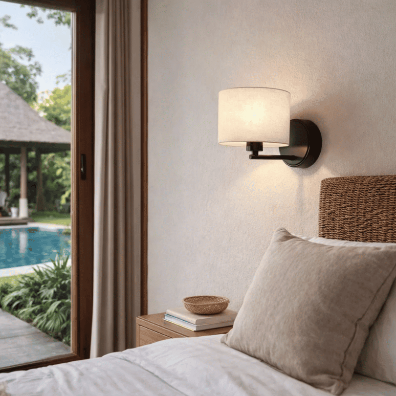 Clarissa Rechargeable Wall Light - Black - ifestyle 4