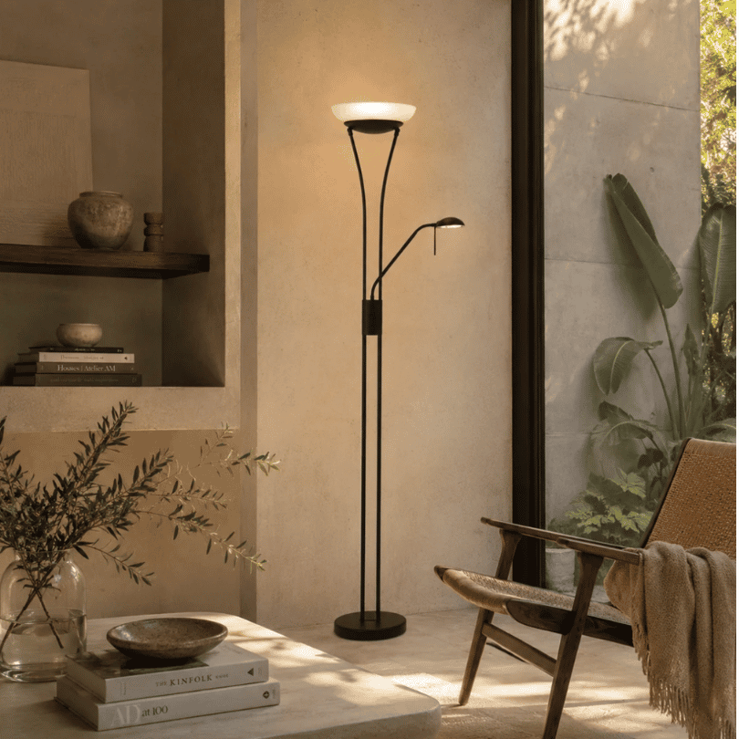 Reed Black LED Mother & Child UpLighter LL-LED-01B - lifestyle 1 