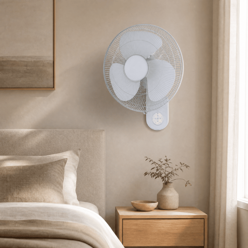 Zephyr II AC fan White includes remote - lifestyle