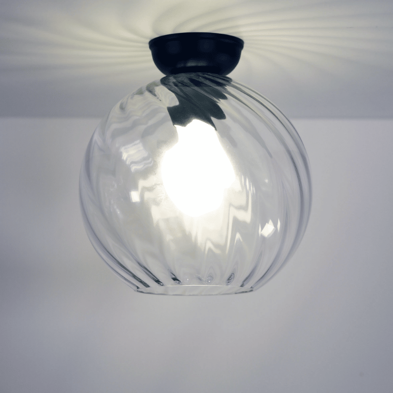 Twist DIY Clear Glass Black Metal OL2262BK - on