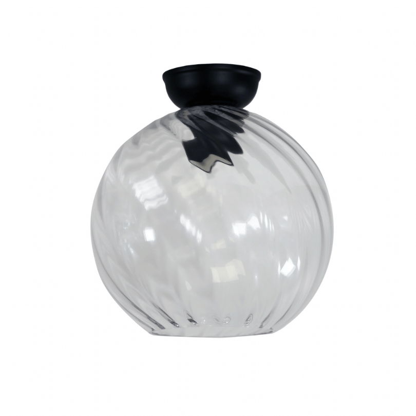 Twist DIY Clear Glass Black Metal OL2262BK