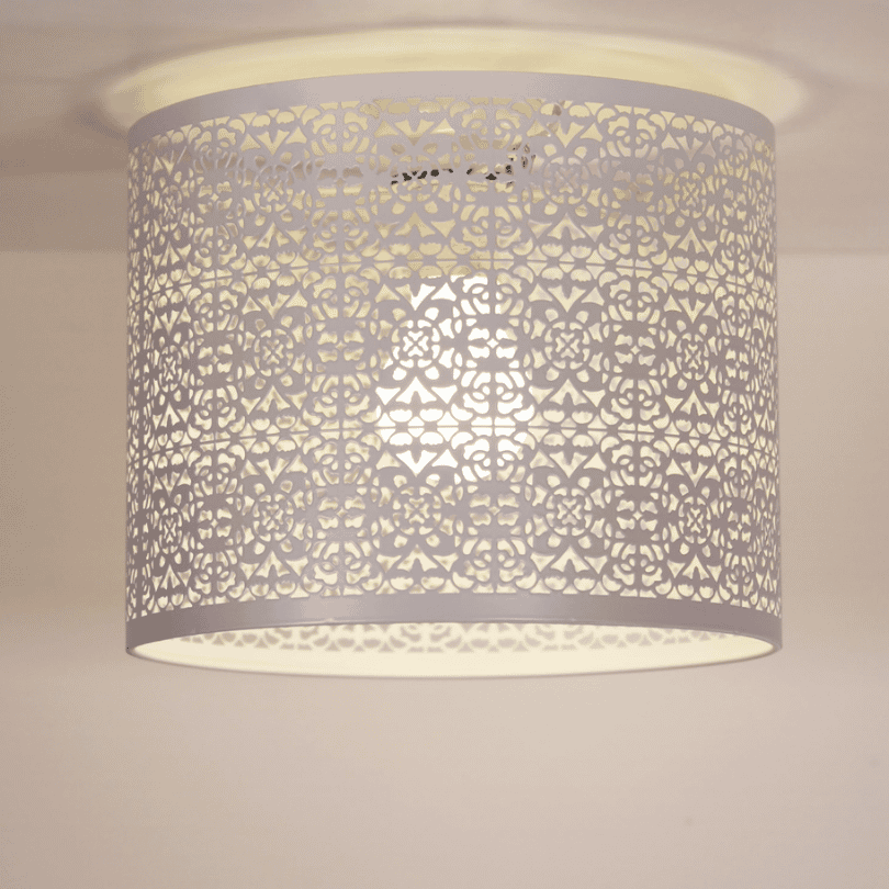 Bursa DIY White pressed metal OL2267WH - on