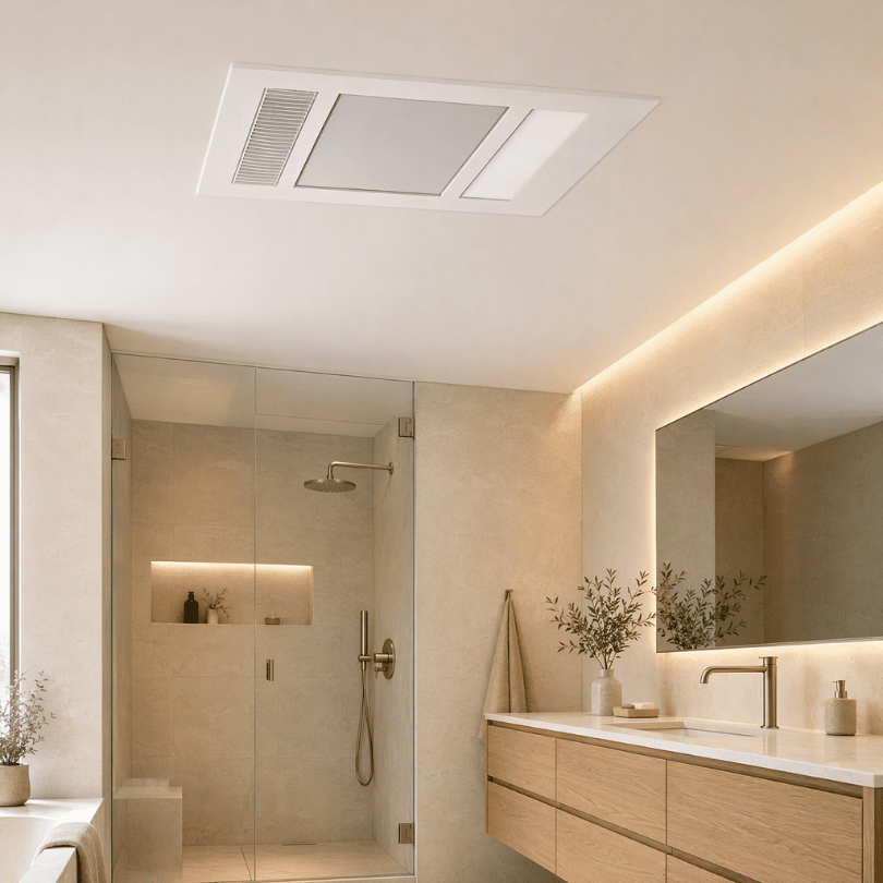 Martec Phoenix Min 3in1 Bathroom Heater - White- lifestyle