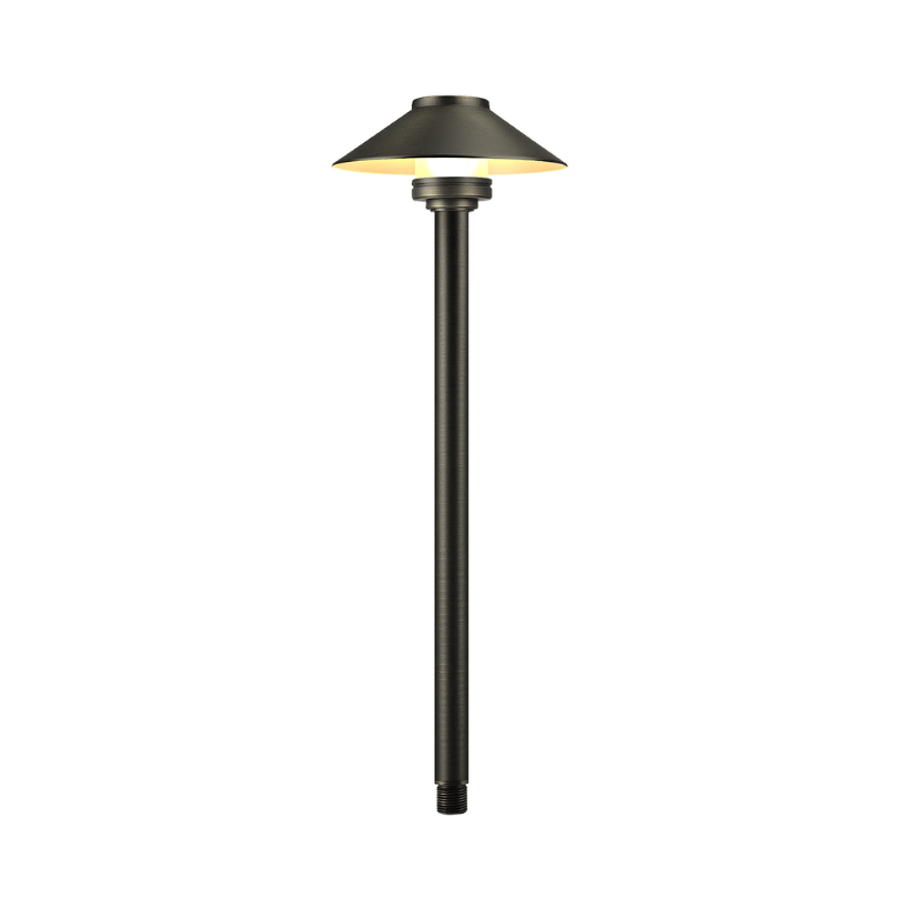 Riva Antique Bronze Garden Light - full