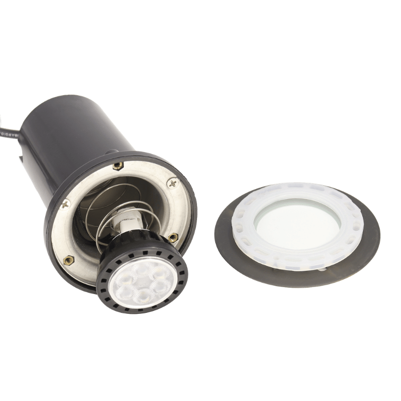 Gatt Antique Bronze Inground Light - apart