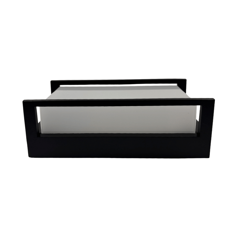 Harbor Black Wall Light  - boottom angle
