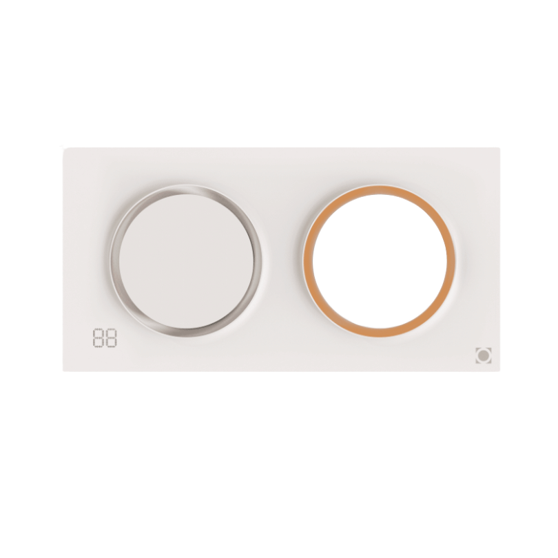 Infinity White Bathroom Heater 56010 - on