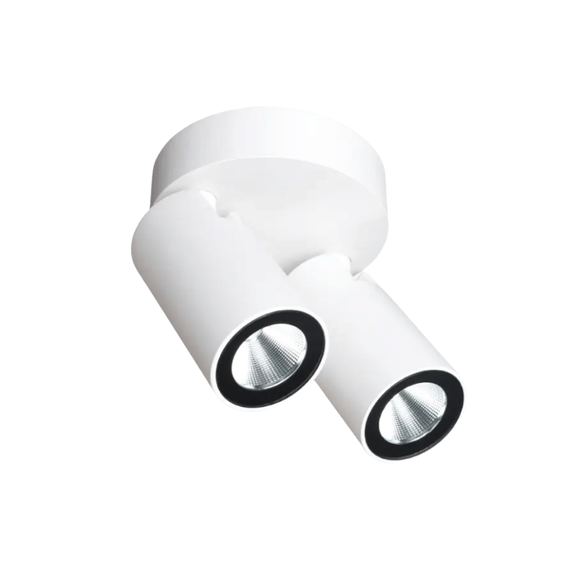 Onyx Twin Spotlight - white