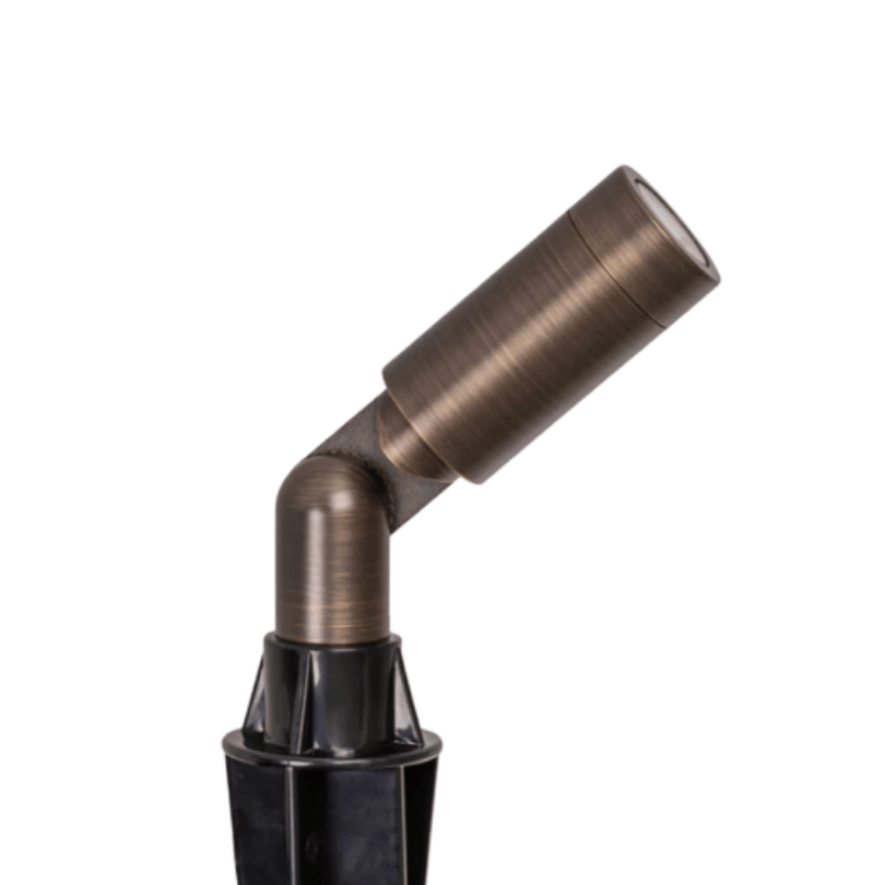 Cilindor 3watt Garden Spike - 3 Colours - ant brass