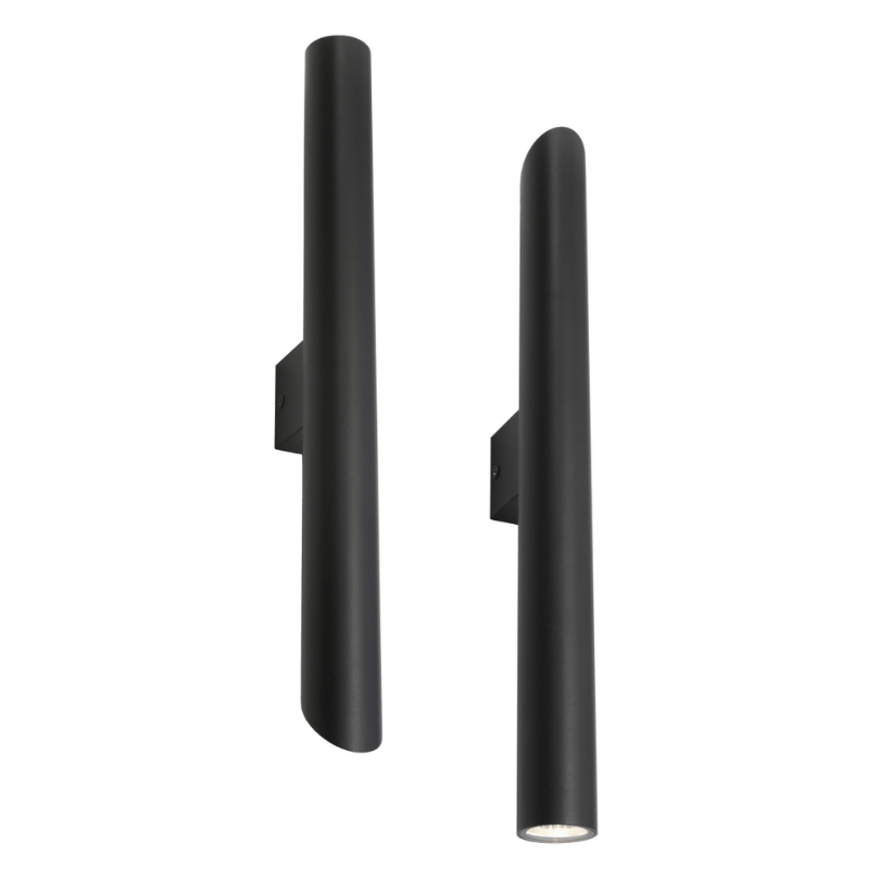 Taupo Up/Down Wall Light - Black - 2
