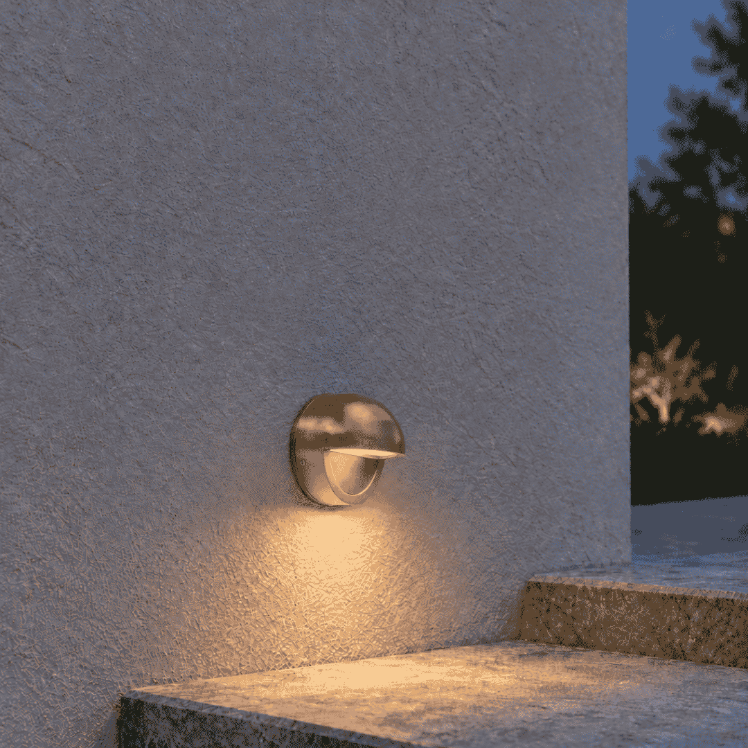 HV2927T-BR-12V Veko Brass 12v Step Light - lifestyle