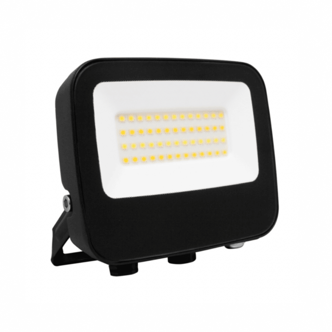 Vibe 30w CCT, 3 Power LED Floodlight Black VBLFL
